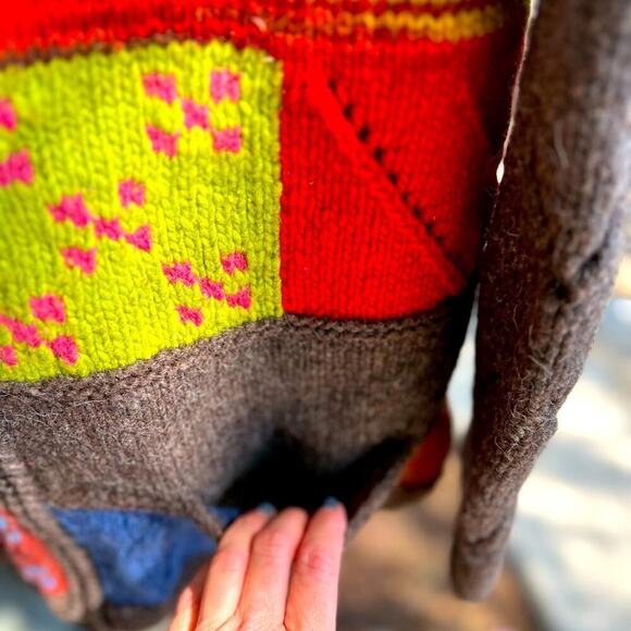 Ishka artesanias wool jacket medium - Picture 6 of 6